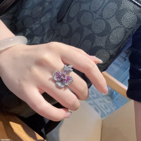 Purple Flower Ring