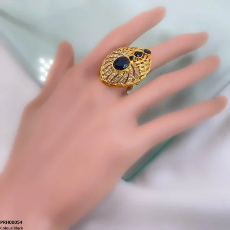 Oval Tear Ring